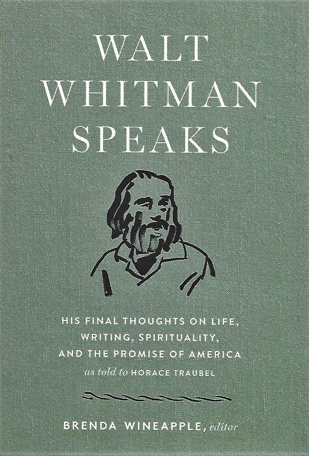 'Walt Whitman Speaks' -book cover